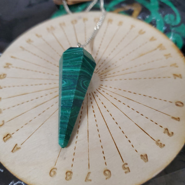 Six Sided Gemstone Pendulums - Various
