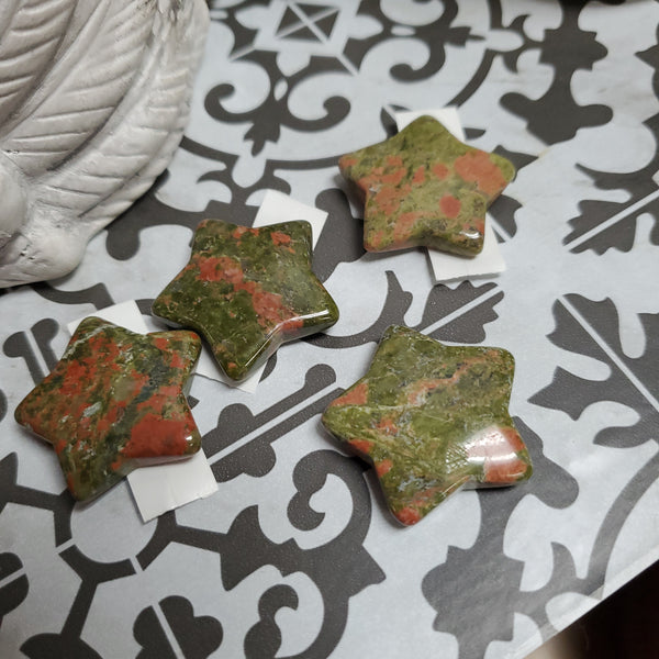 Crystal Stars - Various Gemstones