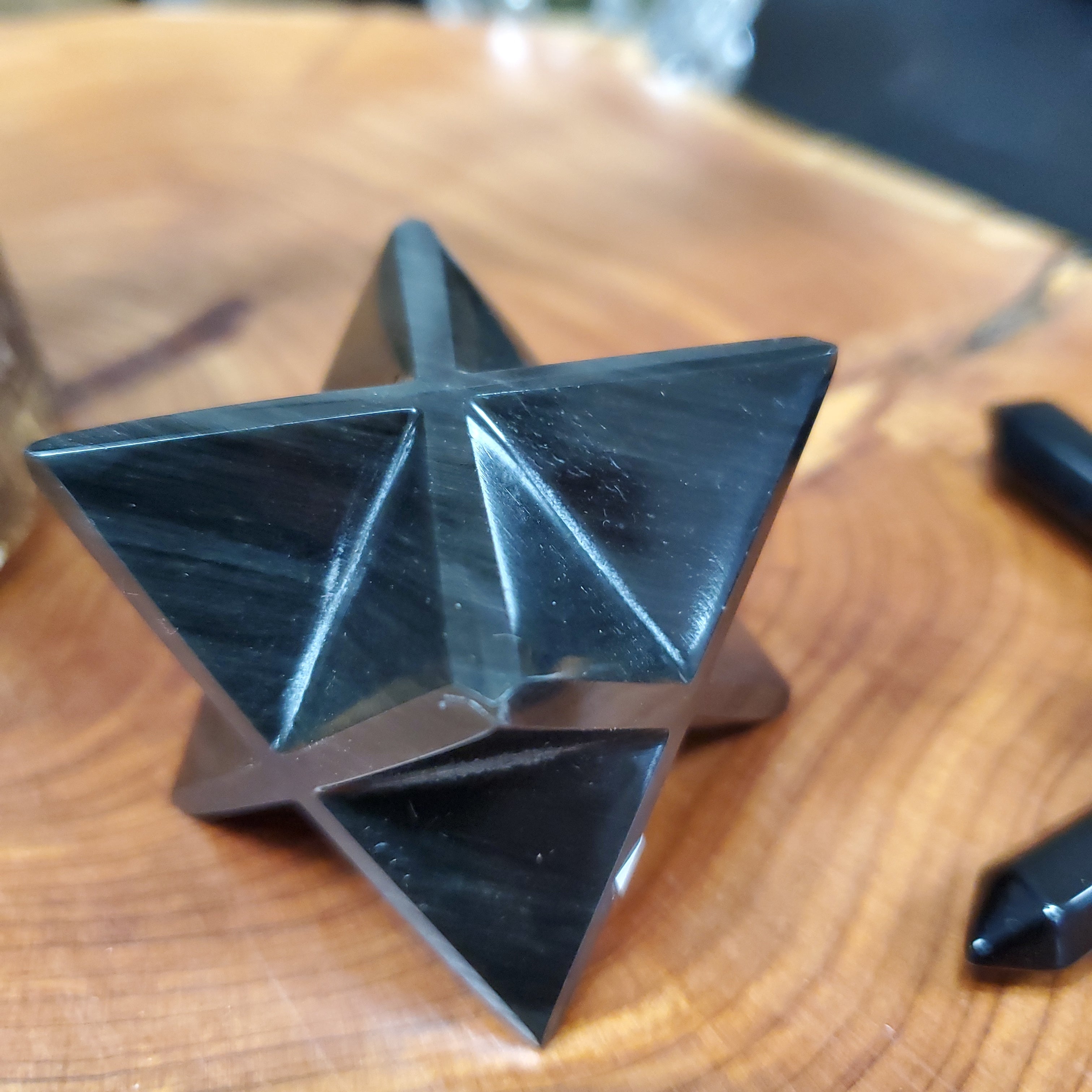 Obsidian Merkaba – Tree Of Life Shoppe