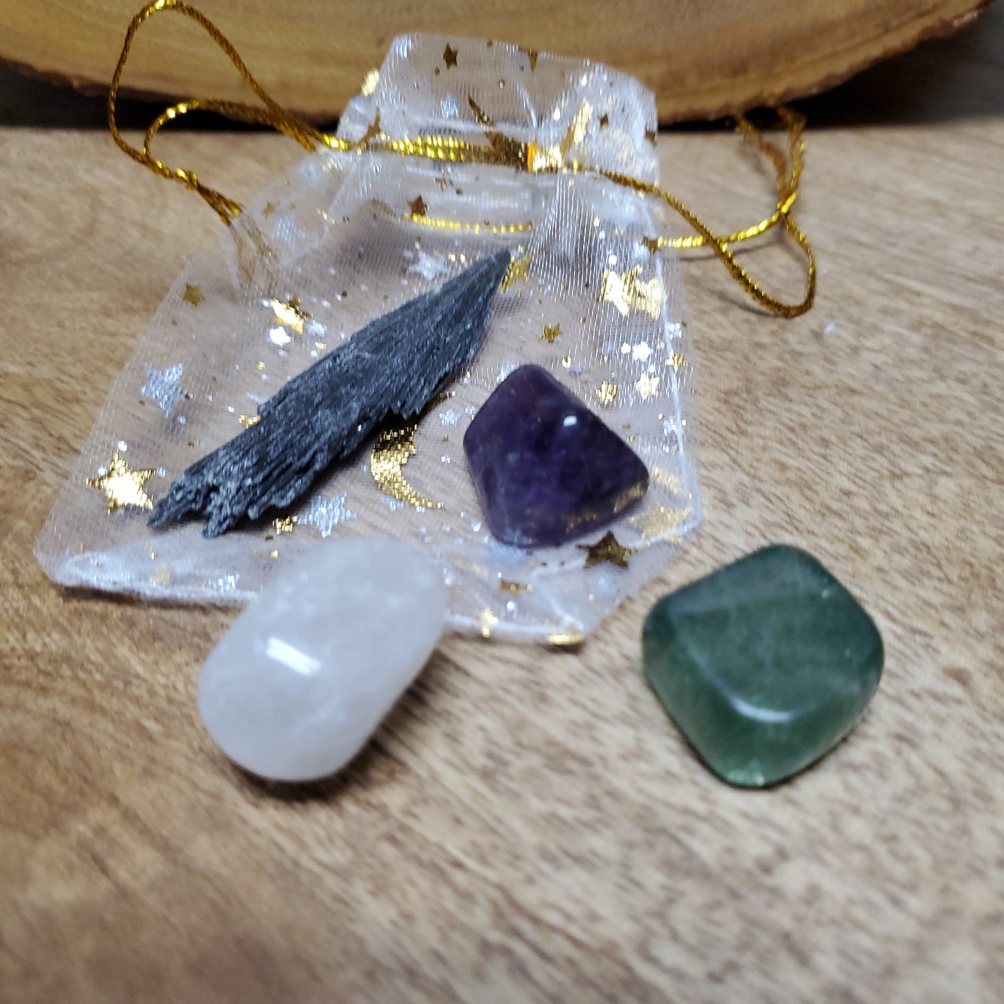 Calming Crystals and Pouch Set