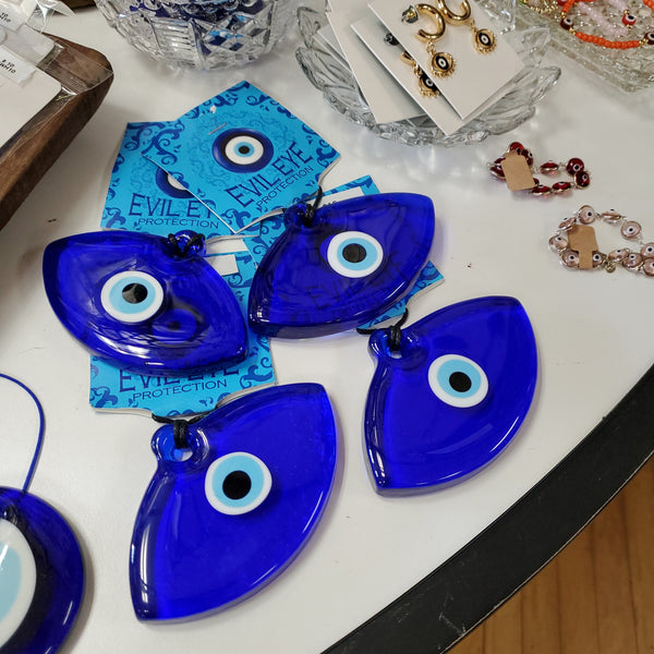 Eye Shaped Evil Eye Suncatcher / Wall Art