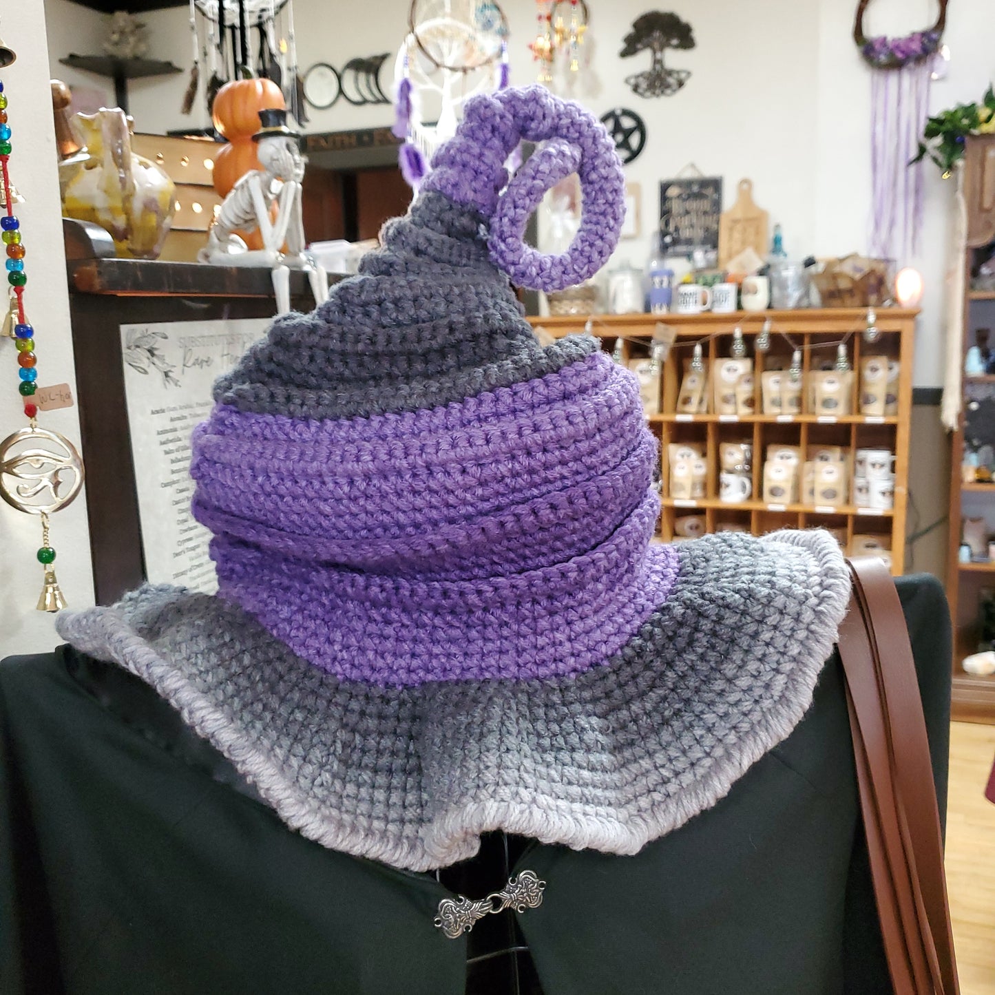 Crocheted Witch Hats - Various