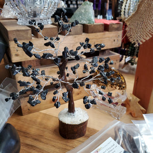 Black Agate Crystal Tree of Life