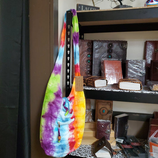 Tye Dye Cotton Hobo Bag