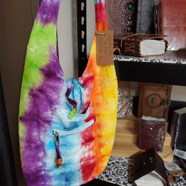 Tye Dye Cotton Hobo Bag