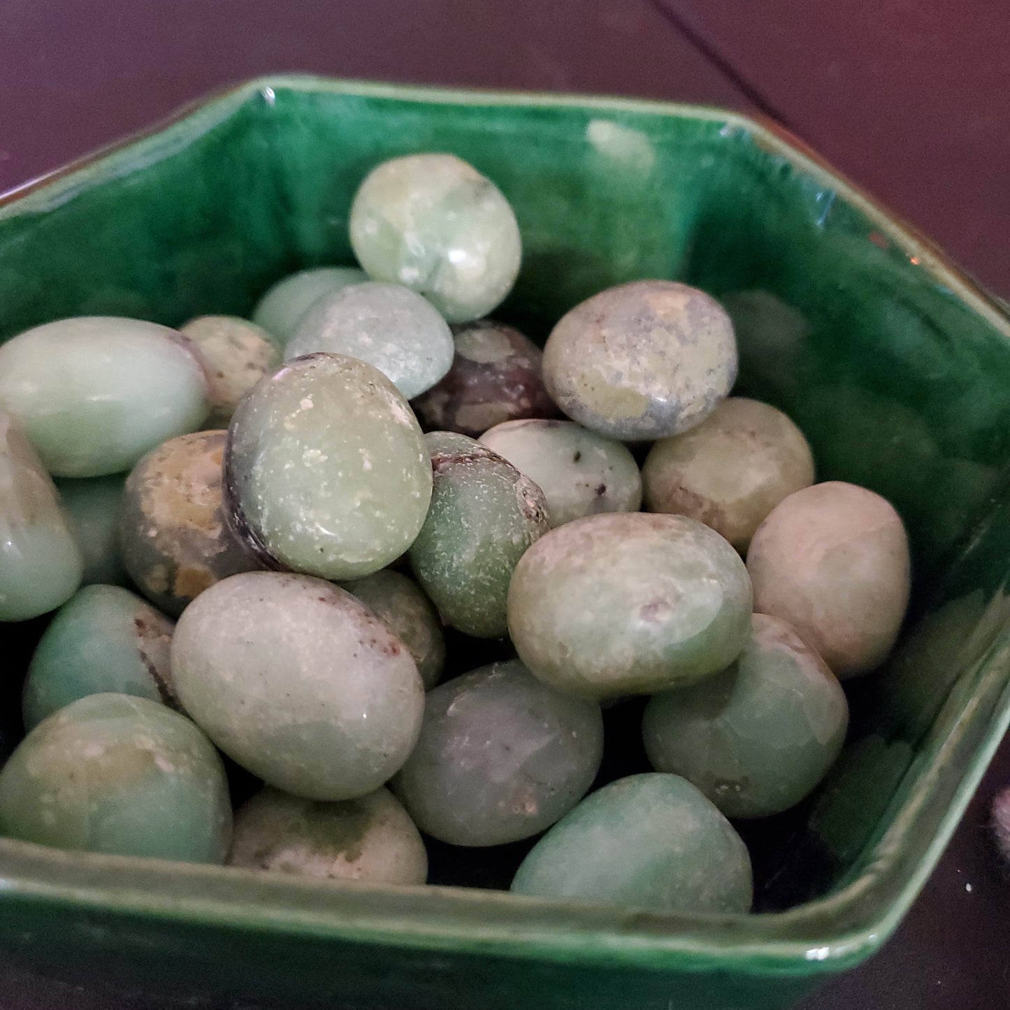 Green Chrysoprase - Tumbled