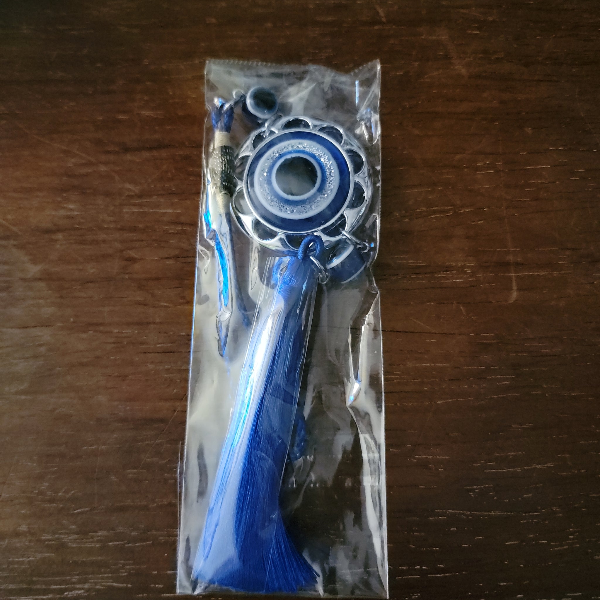 Evil Eye Tasseled Hanger