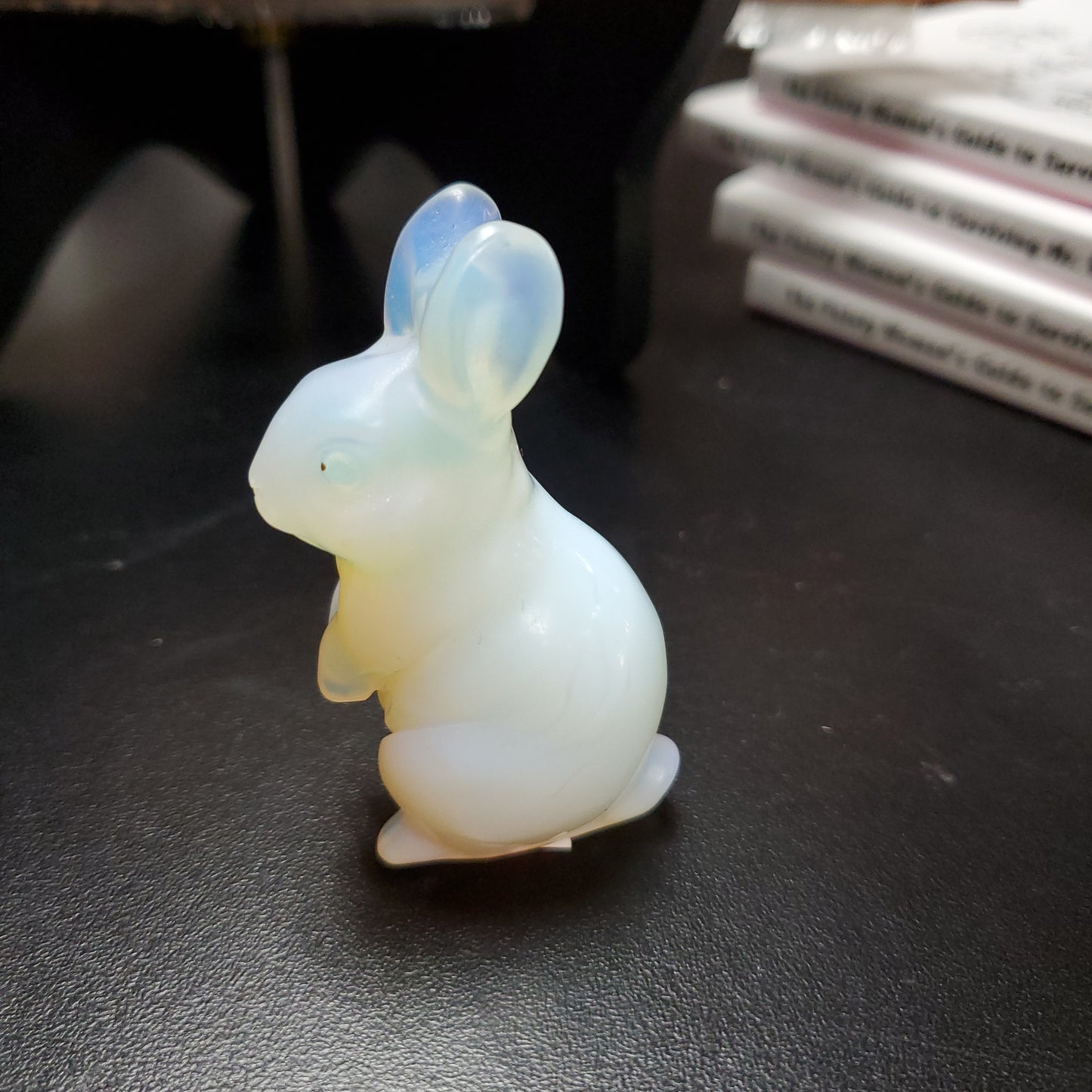 Carved Gemstone Bunny Rabbits - Various