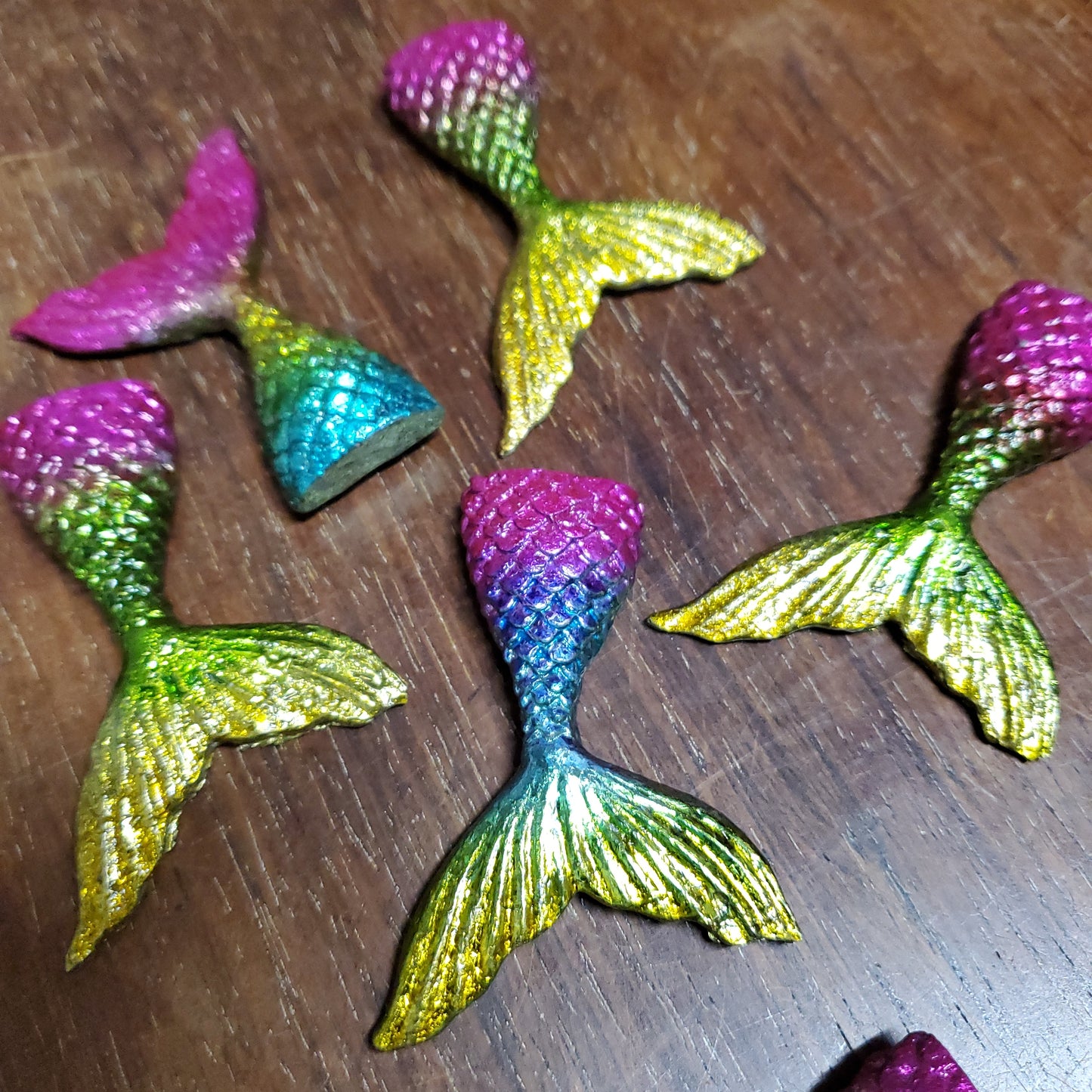 Bismuth Aura Mermaid Tails