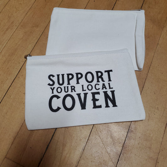 Zippered Tarot Bags - Suport the Local Coven