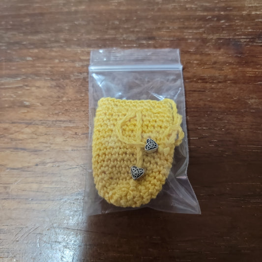 Crystal Pouch - Yellow
