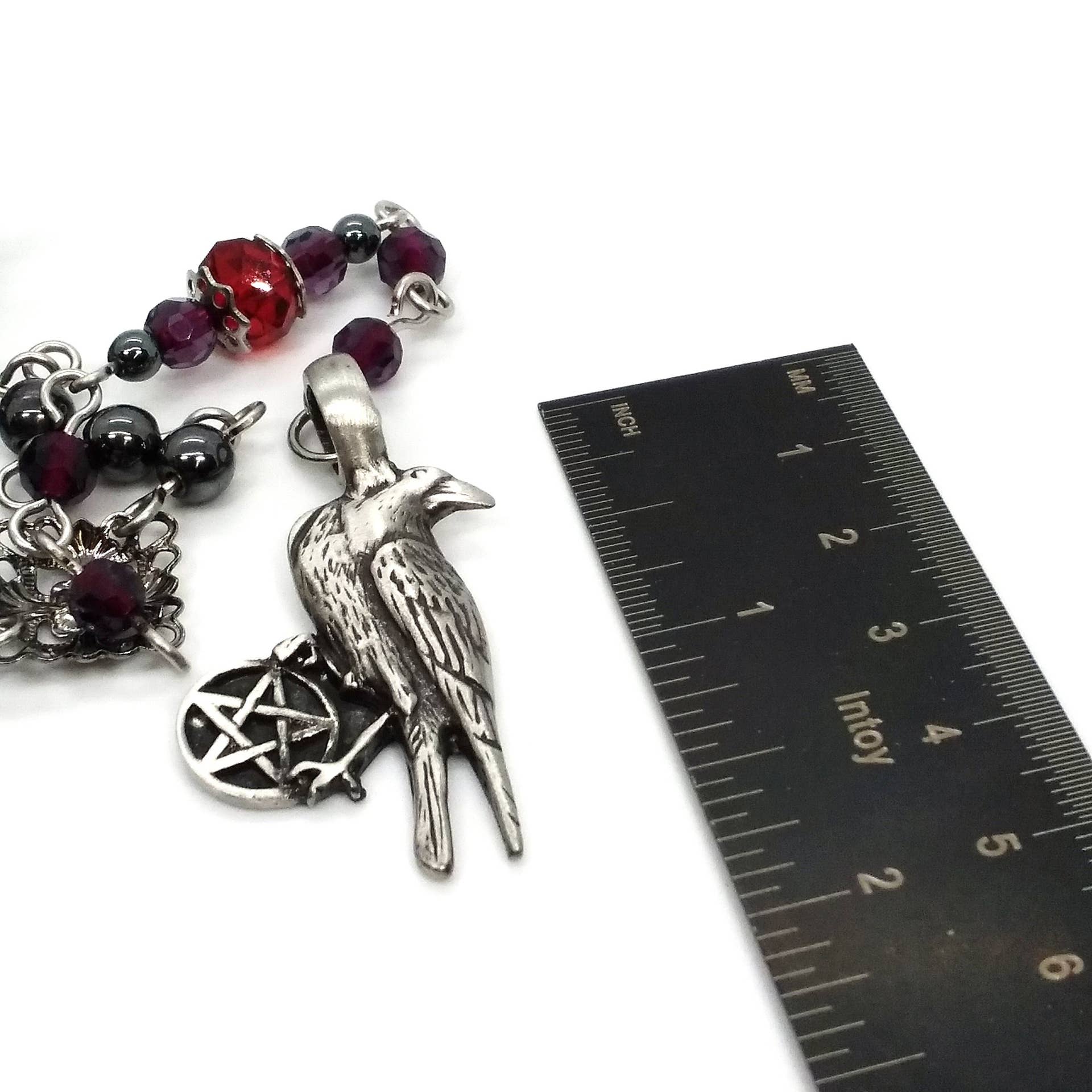 Crimson Raven Rosary