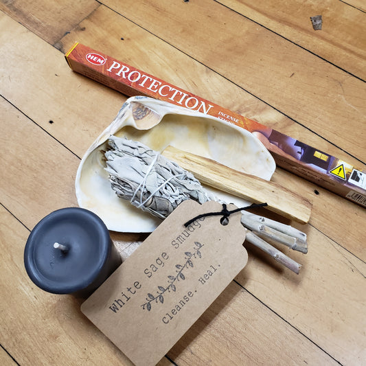 Smudge and Protect Yourself Care Package - Tree Of Life Shoppe