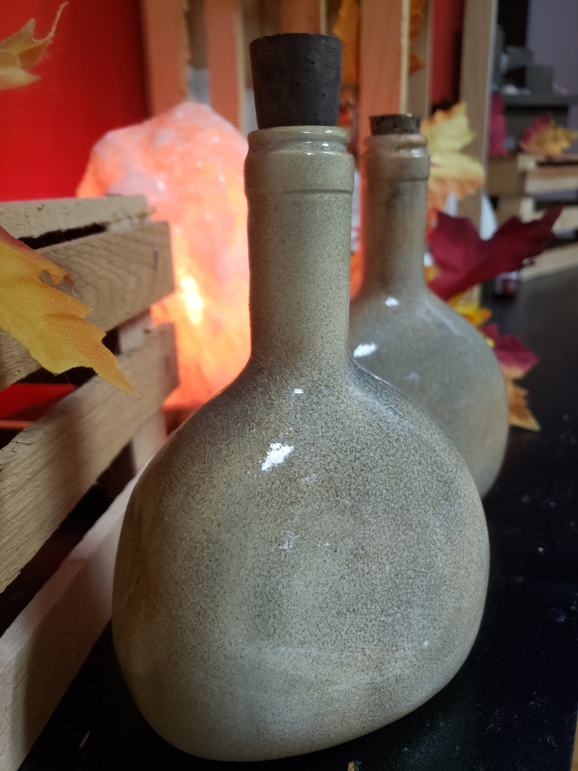 Handmade Primitive Pottery Witch Bottles - Tree Of Life Shoppe