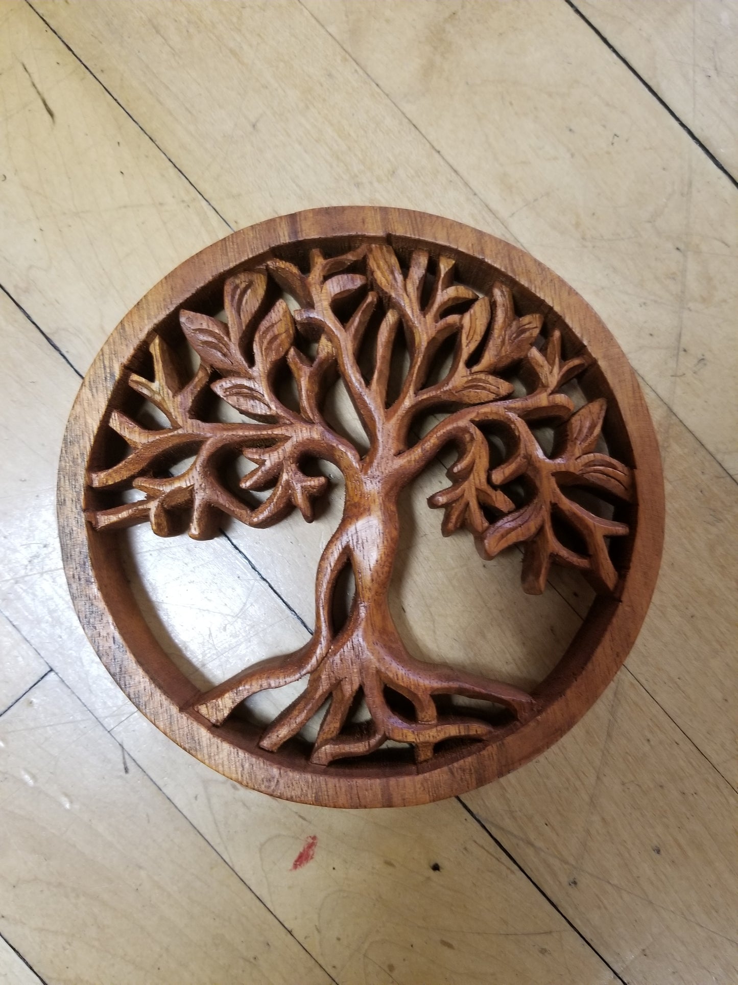 Wood Carved Tree Of Life Wall Art - Small - Tree Of Life Shoppe