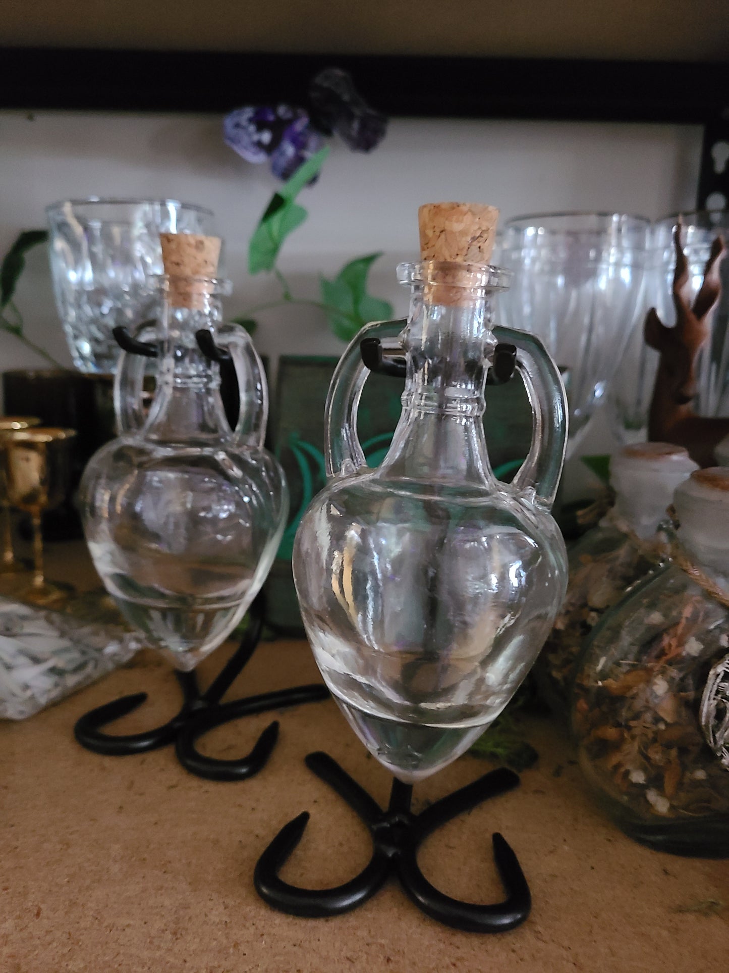 Amphora Spell Bottle with Stand