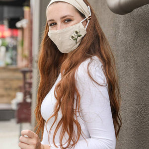 Wildflower Face Mask & Headband Set - Tree Of Life Shoppe