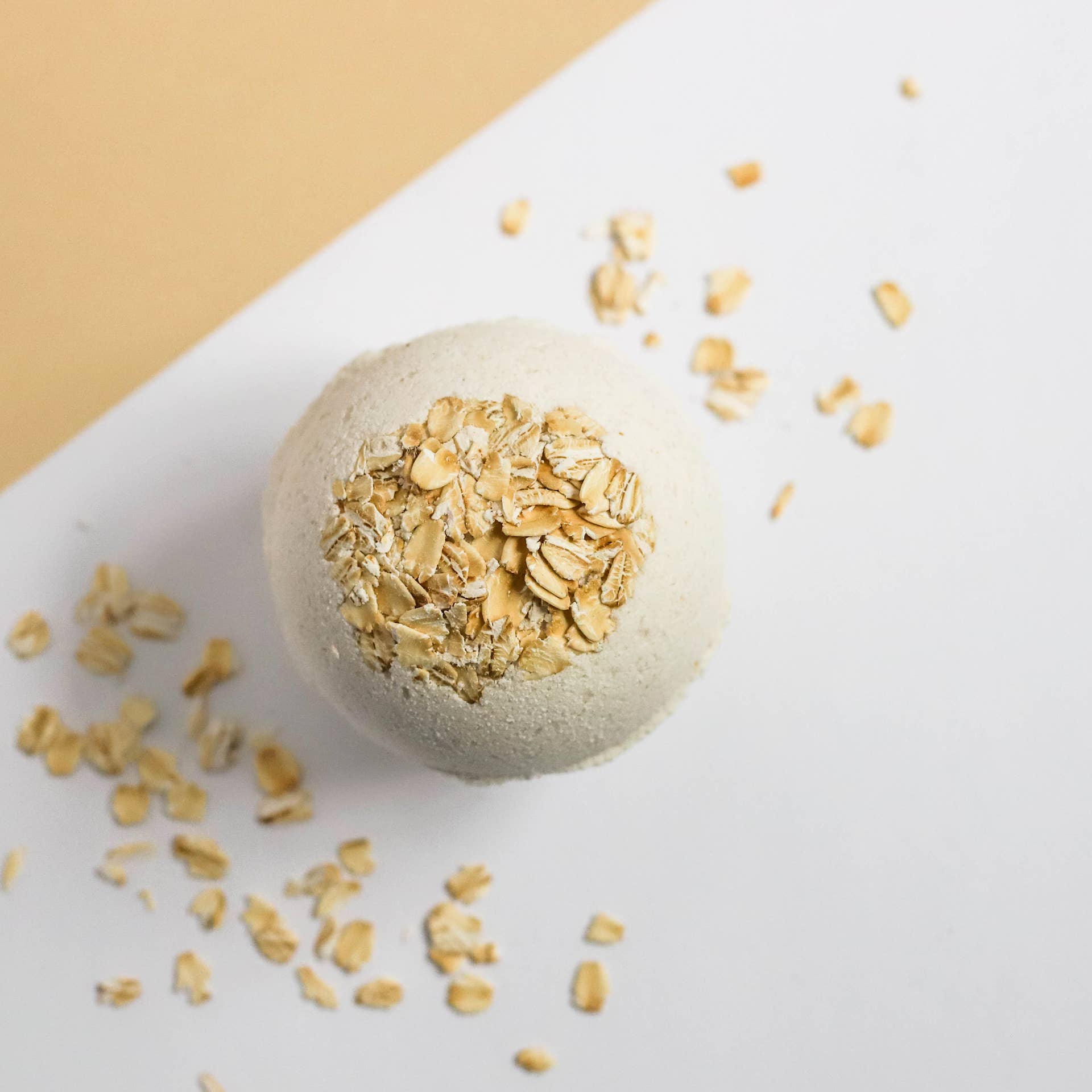 Gentle Oatmeal Bath Bomb  - Vegan - Tree Of Life Shoppe