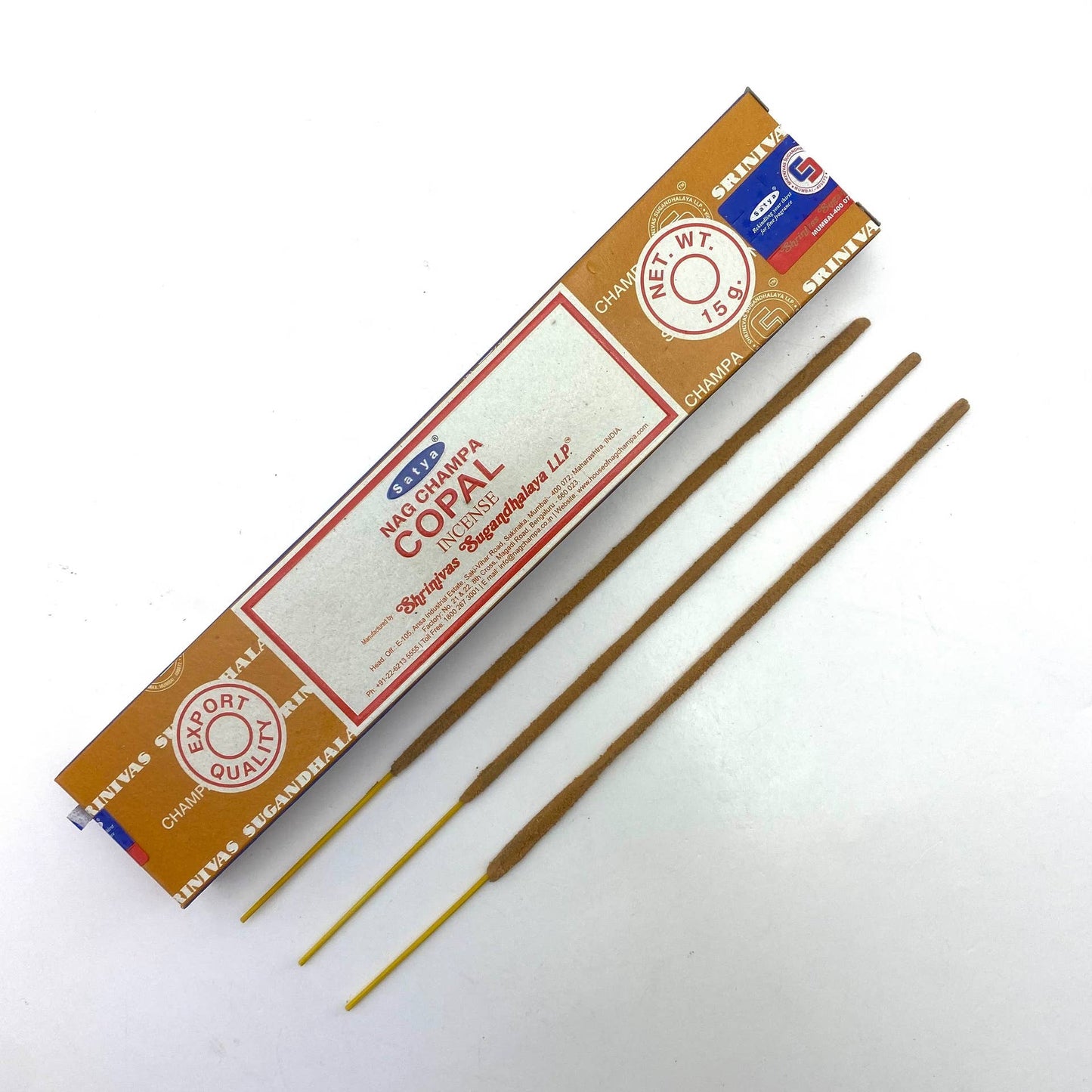 Satya Incense 15g (grams) - Copal