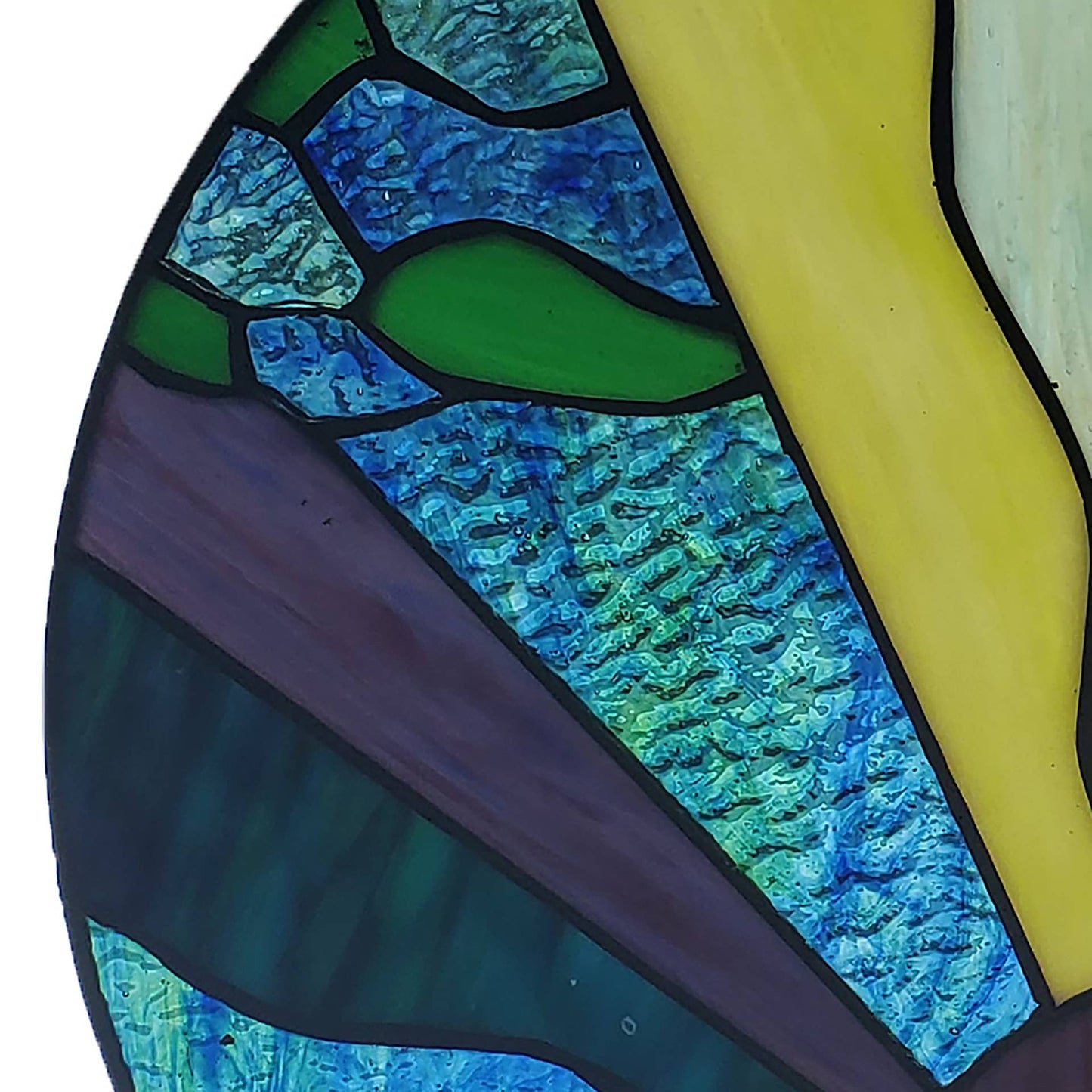 Isaiah Multicolor Stainedglass Window Panel