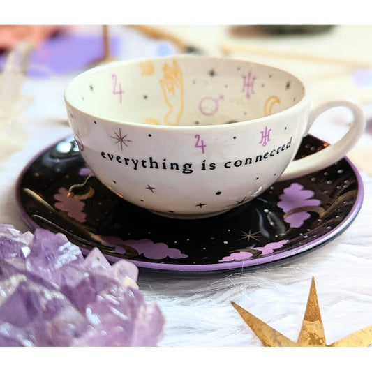 Astral Insight Teacup - Tasseography Cup