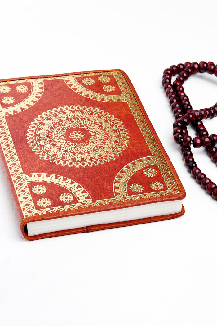 Meditation Journal with Mala Beads Gift Set