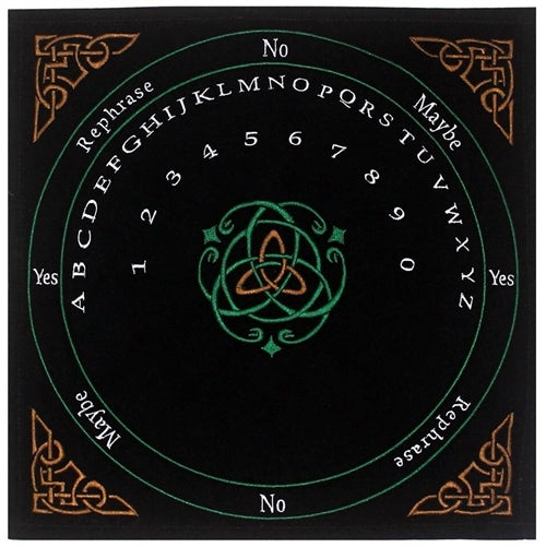 Celtic Embroidered Pendulum Mat