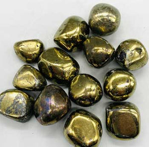 Chalcopyrite  (Gold) - Tumbled