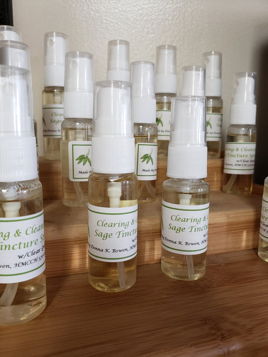 Sage Tincture Clearing Spray - Tree Of Life Shoppe