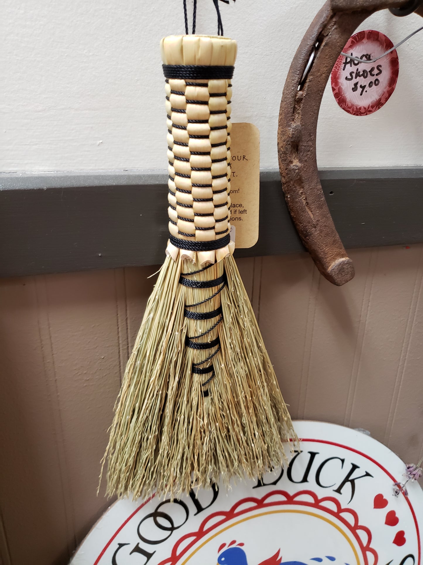 Hawks Tail Whisk Woven Hand Broom - Tree Of Life Shoppe