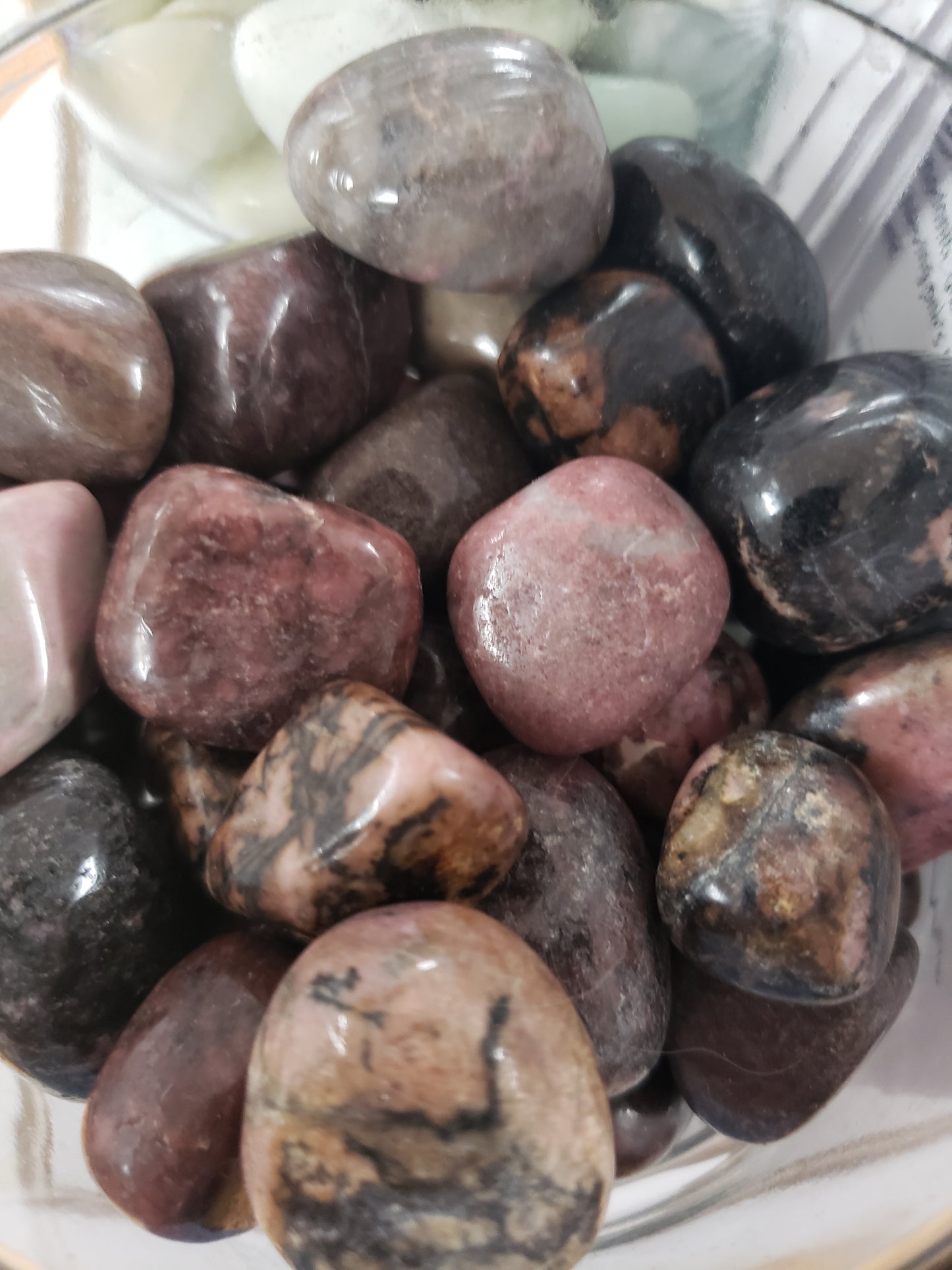 Rhodonite - Tumbled - Tree Of Life Shoppe