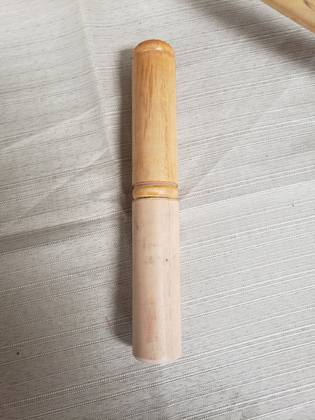 Wooden Singing Bowl Mallet with / and with out Suede - Tree Of Life Shoppe
