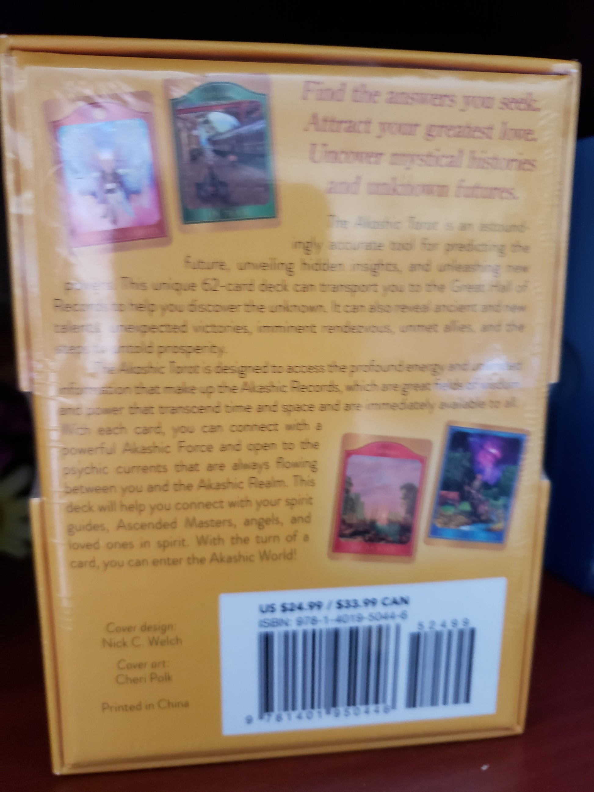 The Akashic Tarot by Sharon Anne Klingler & Sandra Anne Taylor - Tree Of Life Shoppe