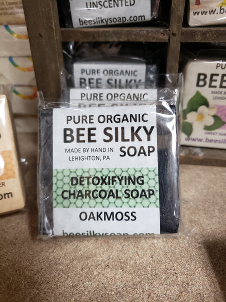 Bee Silky Handmade Charcoal Soaps - Various Types - Tree Of Life Shoppe