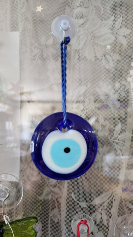 Evil Eye Wall Hanging / Suncatcher - Tree Of Life Shoppe