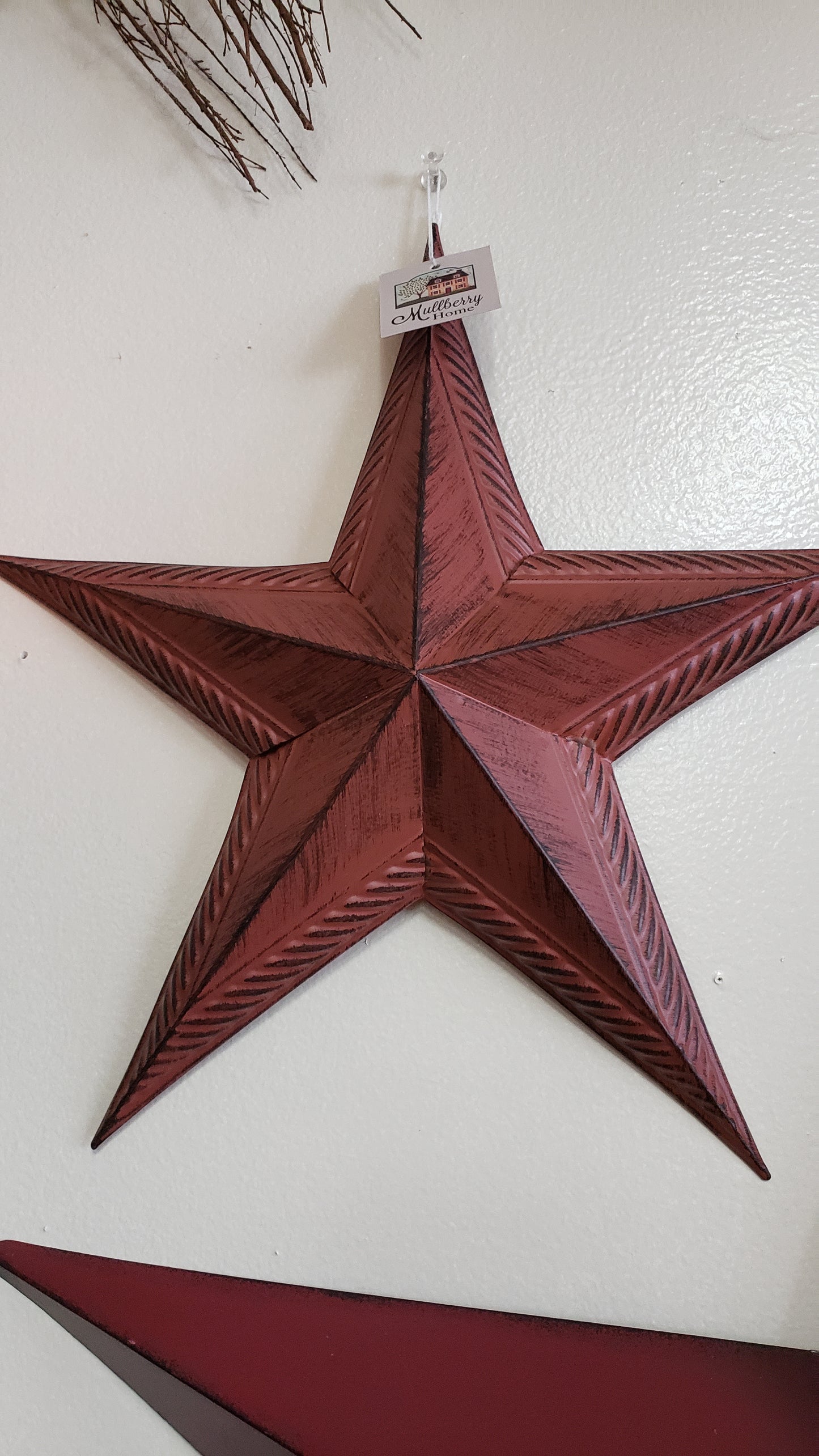Mulberry Home "Rust" Star - Tree Of Life Shoppe