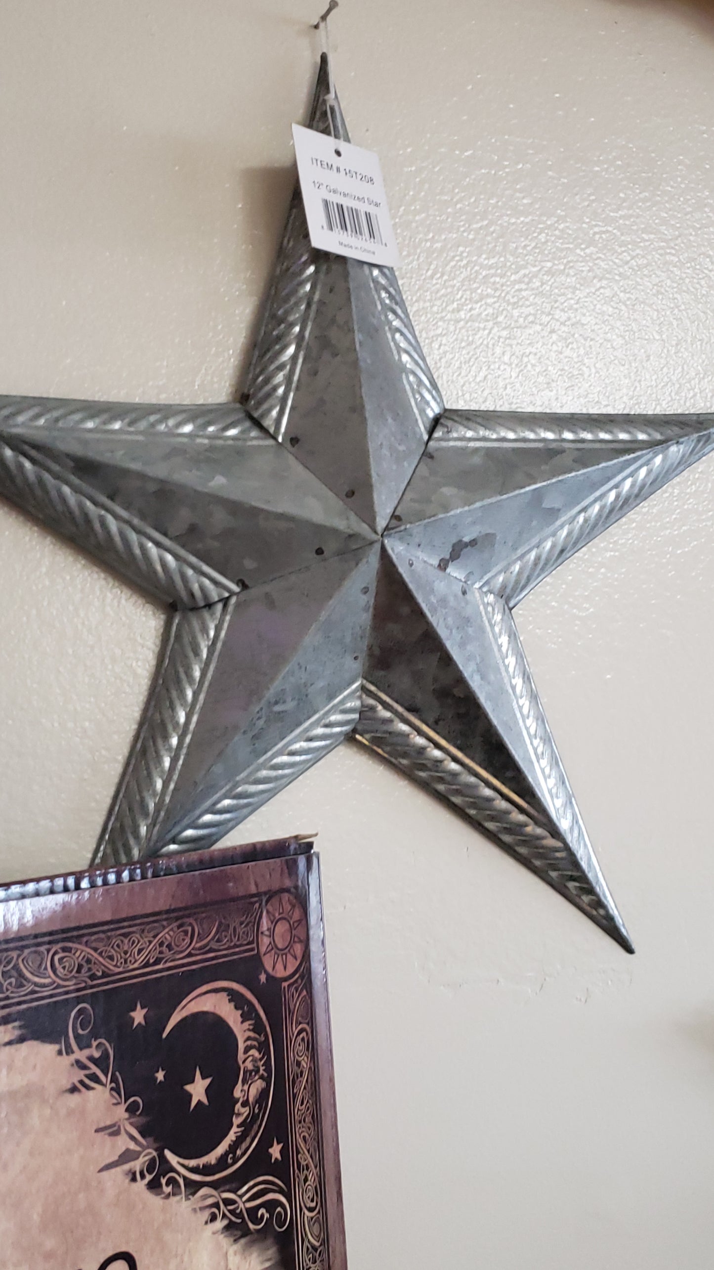 Mulberry Home "Galvanized" Star 12 inches - Tree Of Life Shoppe