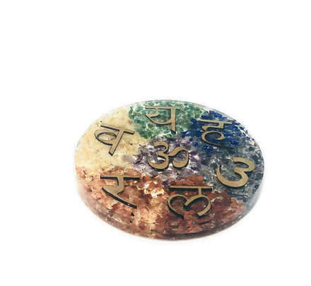 Orgone Energy Charging Plate - Chakras - Tree Of Life Shoppe