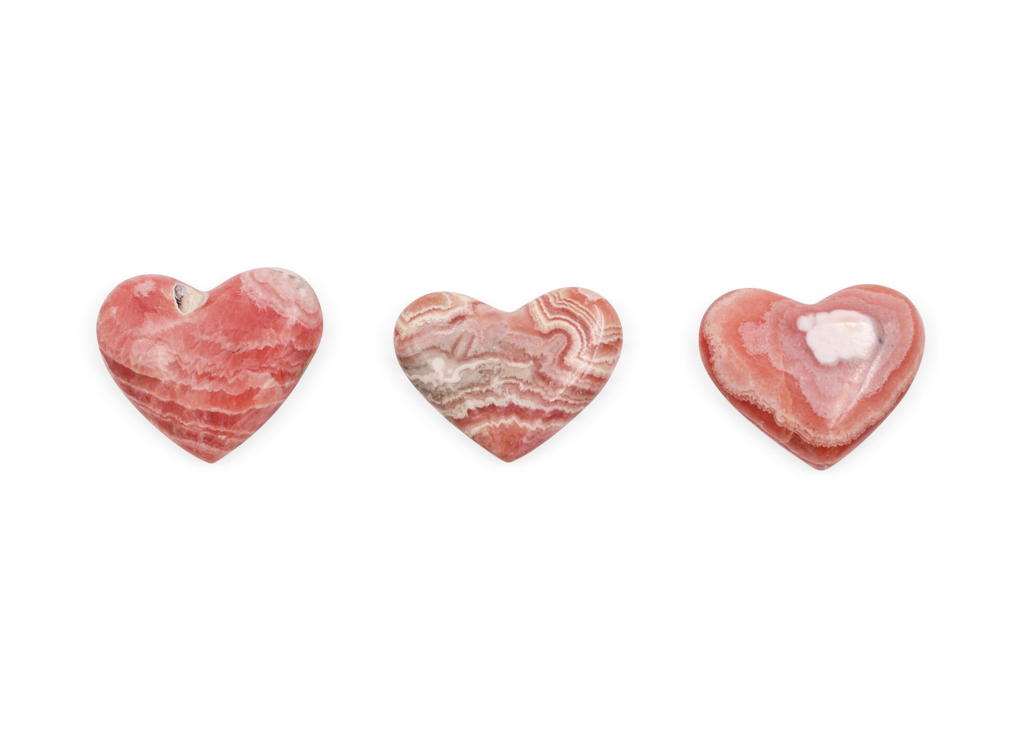 Rhodochrosite - Heart