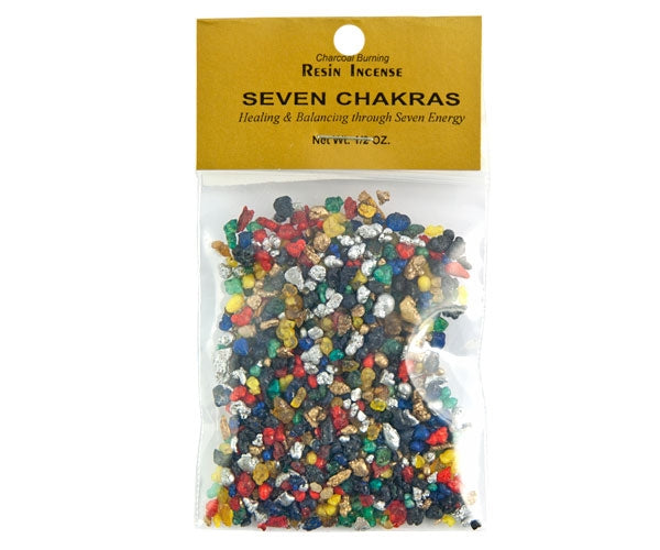 Seven Chakras - Resin Incense