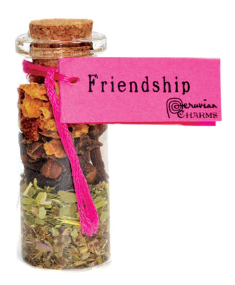 Friendship Pocket Spell Bottle - Tree Of Life Shoppe