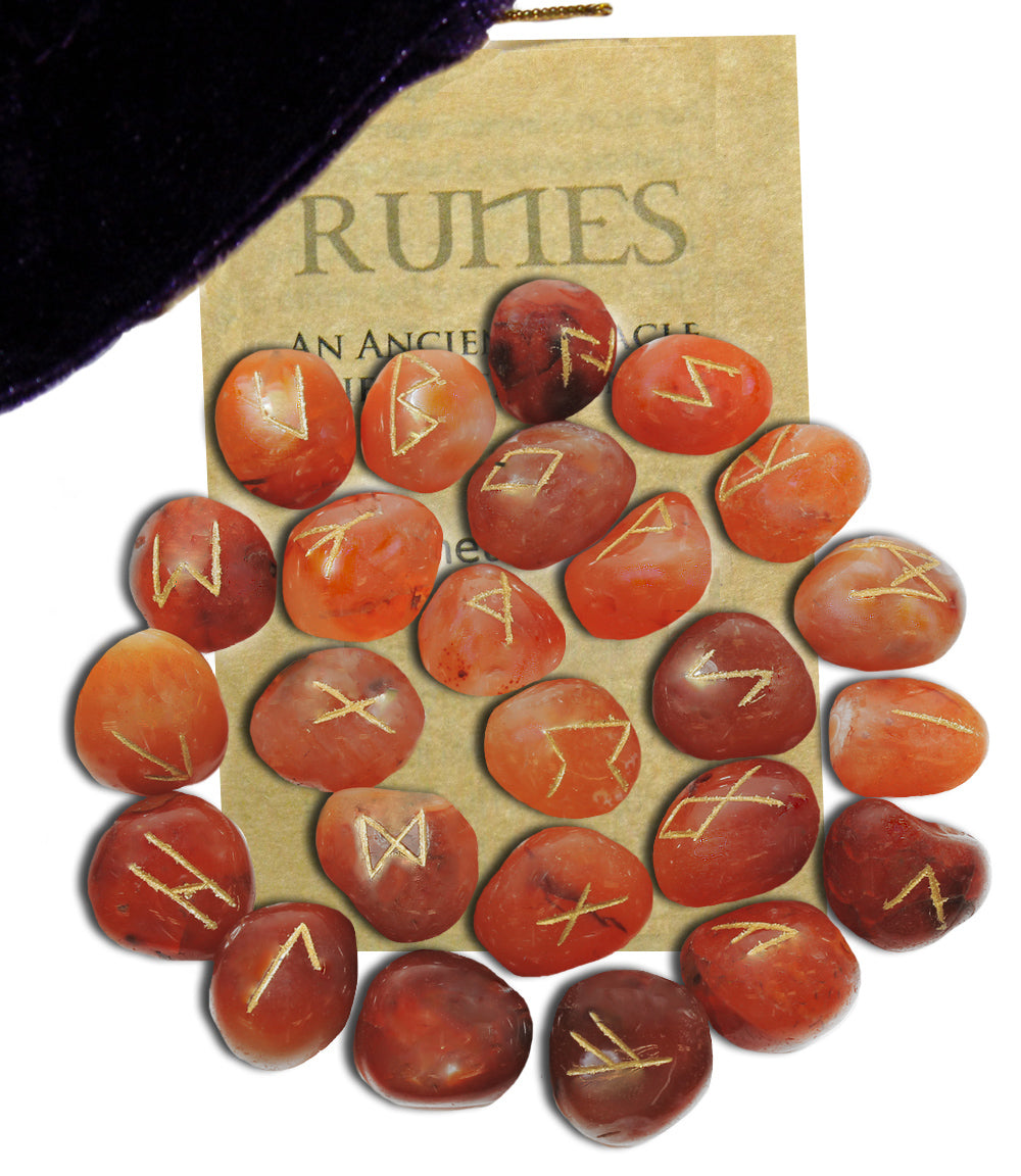 Gemstone Rune Sets - Various - Tree Of Life Shoppe