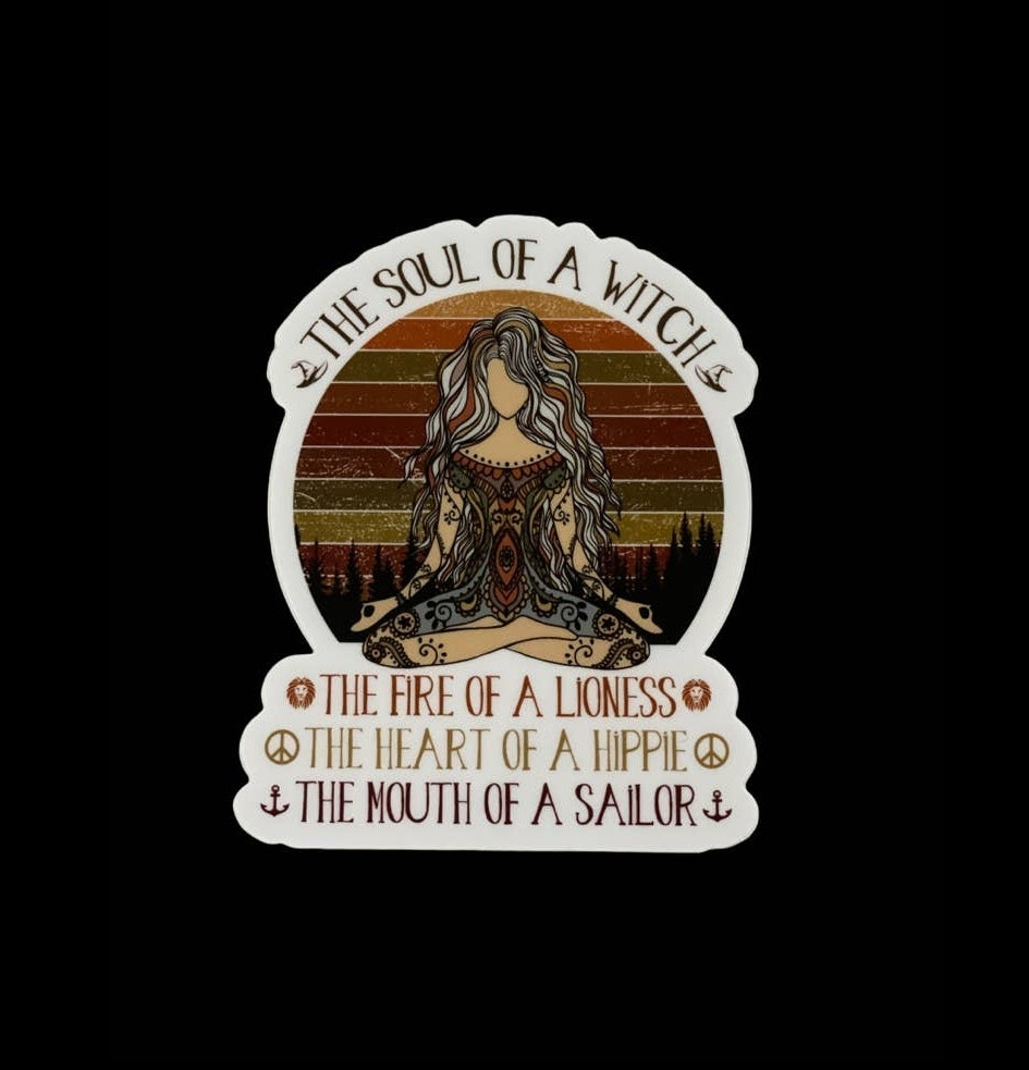 The Soul of a Witch Sticker