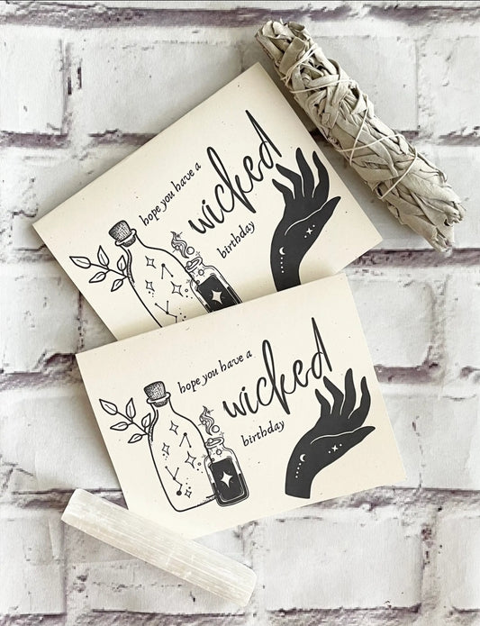 Birthday Card | Wicked Birthday | Witchy Card