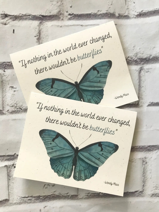 Just Because Card | Butterflies