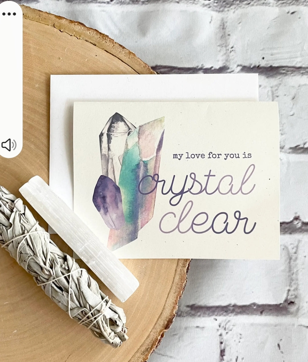 Crystal Clear Card