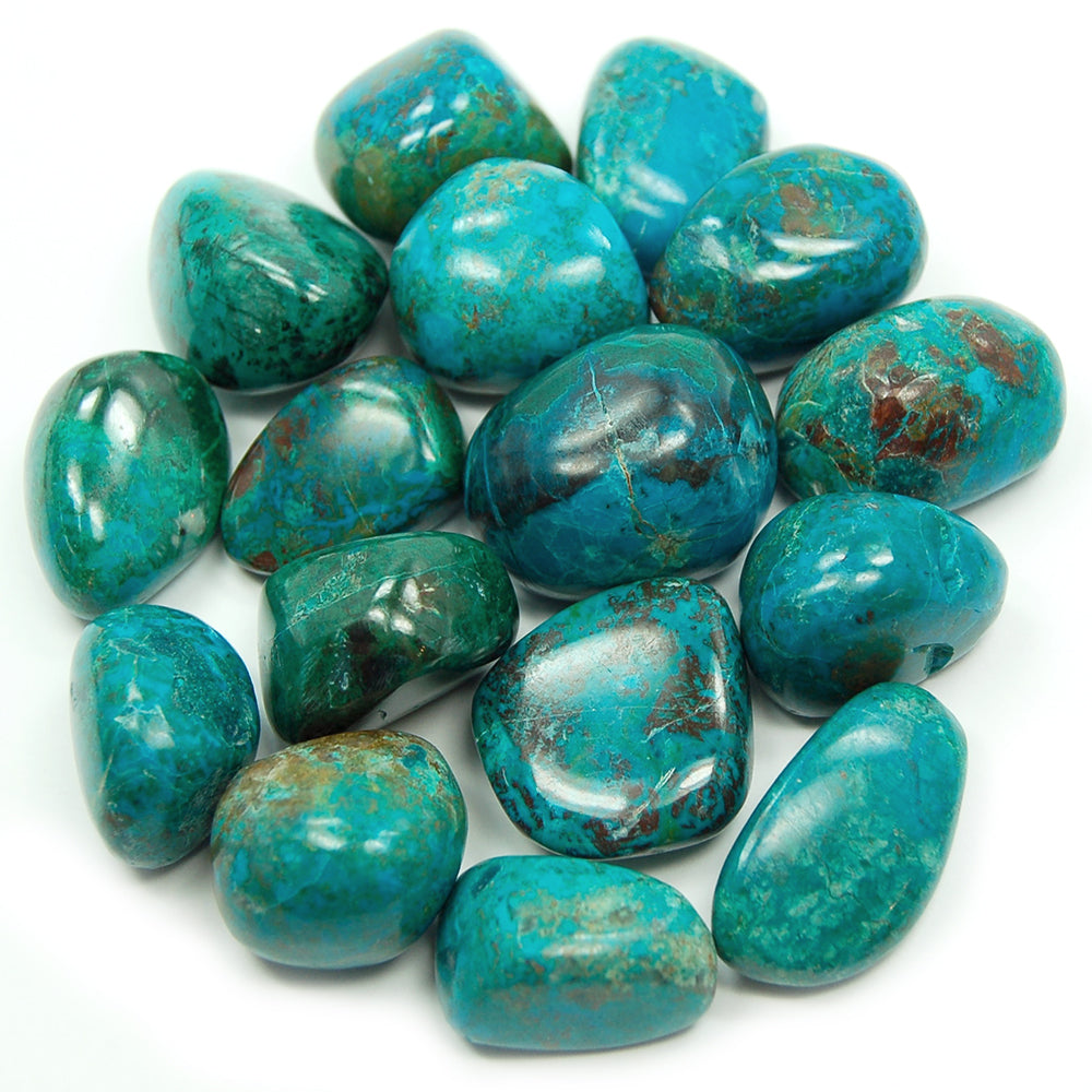 Chrysocolla - Tumbled - Tree Of Life Shoppe