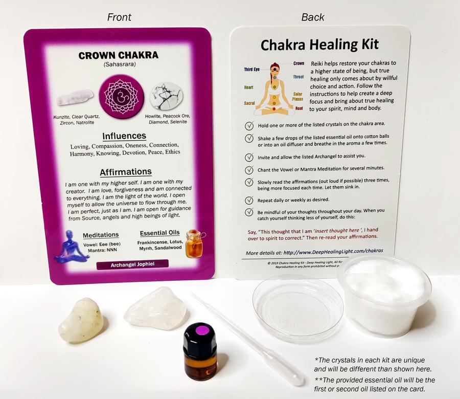 Crown Chakra Healing Kit - Tree Of Life Shoppe
