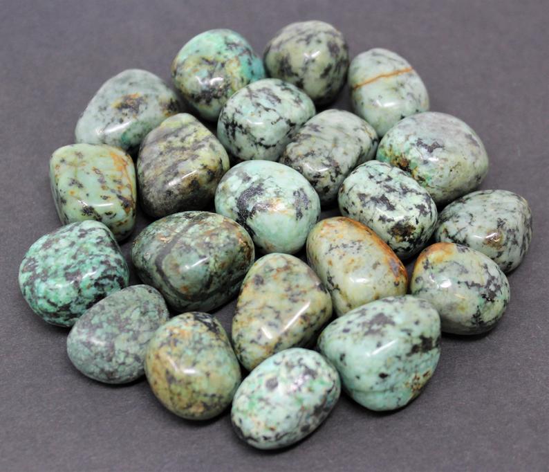 African Turquoise - Tumbled - Tree Of Life Shoppe