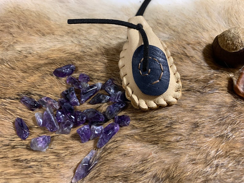 Crystal Amulet Spirit Bag for Spiritual Clarity - Tree Of Life Shoppe
